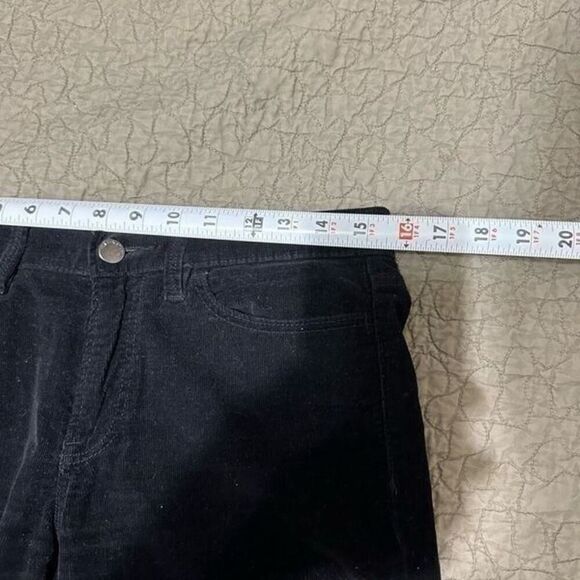 CALVIN KLEIN Jeans Black Corduroy Pants Size 6 A651 - Picture 7 of 9